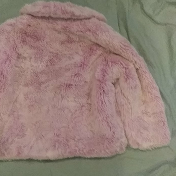 Guess Girls Faux Fur Jacket - Picture 5 of 5